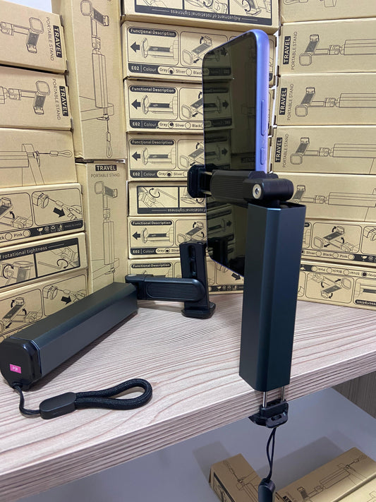 📱 SOPORTE PLEGABLE PARA CELULAR – GIRATORIO 360°