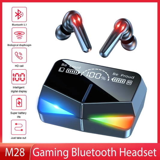 🎧 AUDÍFONO TÁCTIL M28 GAMER