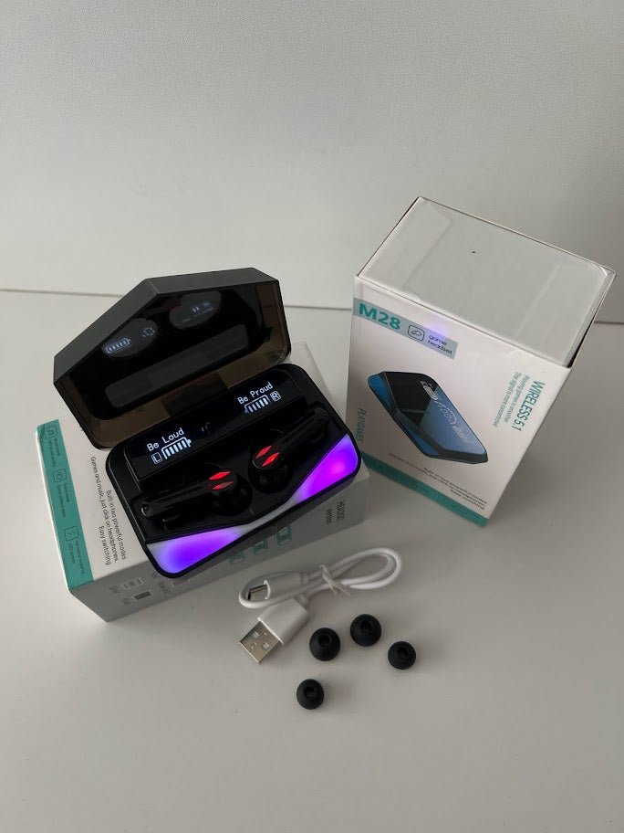 🎧 AUDÍFONO TÁCTIL M28 GAMER