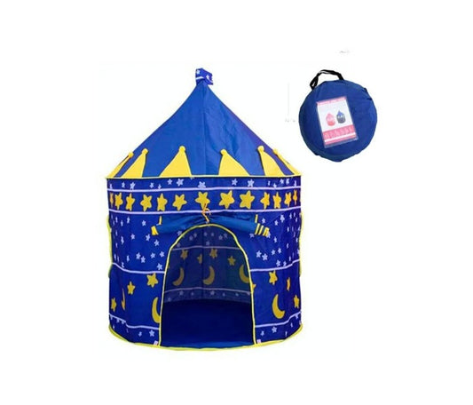 Carpa Armable Modelo Castillo Azul para Niños