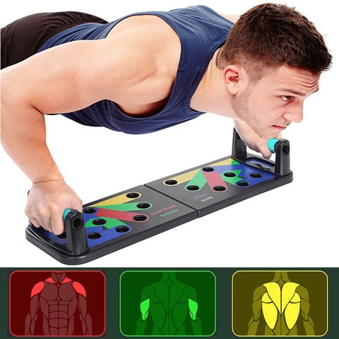 💪 Tablero de Flexiones Push Up Board – Entrena Todo tu Cuerpo en Casa