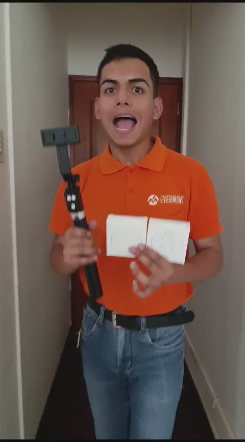 📱 GLOWSTICK PRO – Trípode y Palo Selfie 360° con Control Remoto Inalámbrico - BLANCO